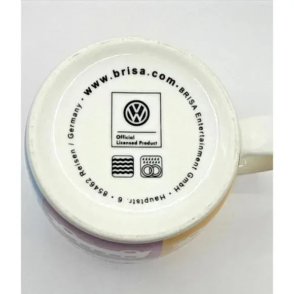 Volkswagen Van Mug BRISA VW  Samba Bus Camper Coffee Cup EUC - Picture 6 of 6